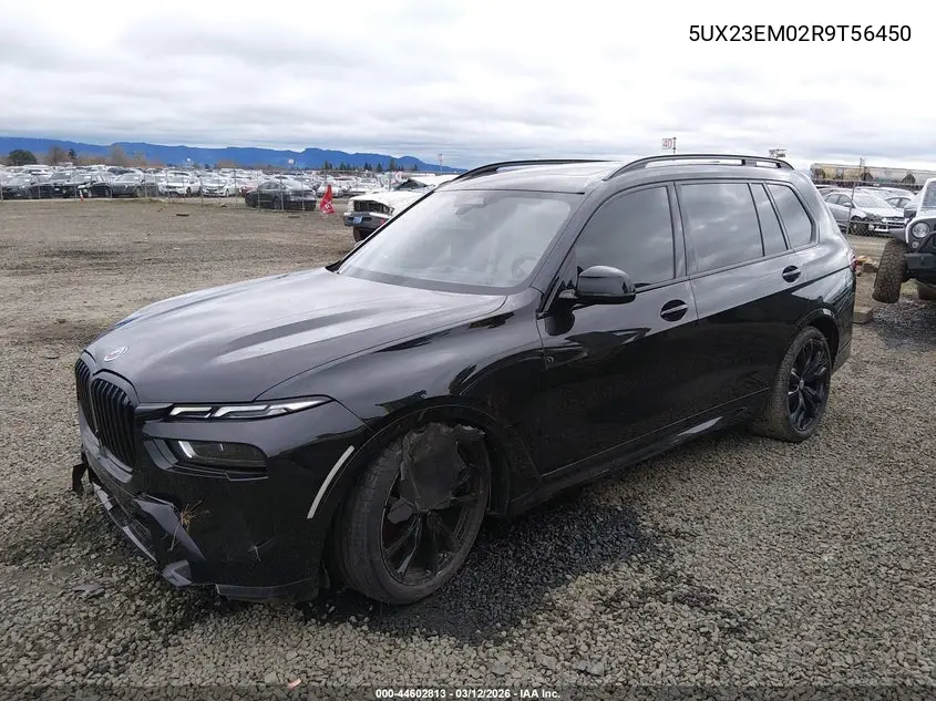 Auction sale of the 2024 BMW X7 , vin: 5UX23EM02R9T56450, lot number: 44602813