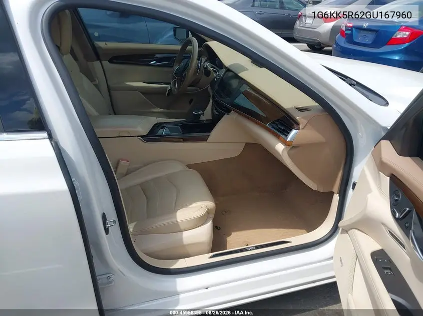 Auction sale of the 2016 Cadillac CT6 , vin: 1G6KK5R62GU167960, lot number: 45956395