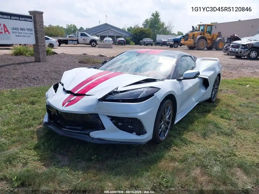 Auction sale of the 2024 Chevrolet Corvette , vin: 1G1YC3D45R5120846, lot number: 43007838