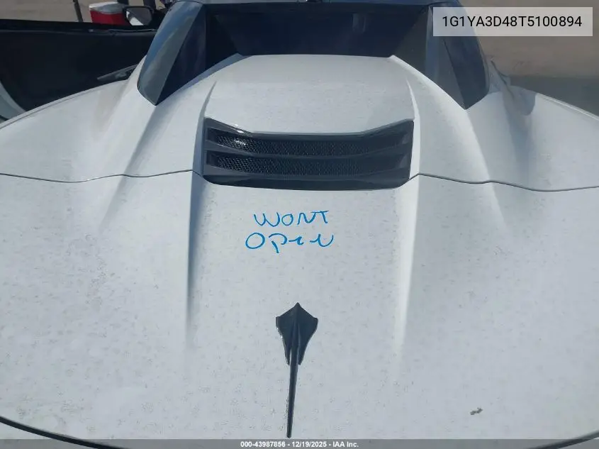 Auction sale of the 2026 Chevrolet Corvette , vin: 1G1YA3D48T5100894, lot number: 43987856