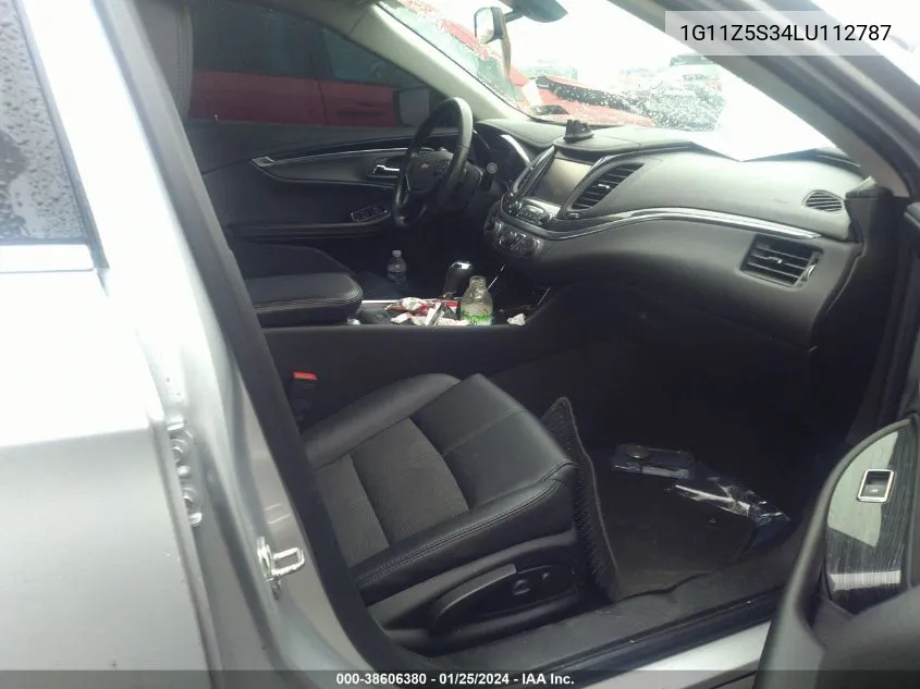 Auction sale of the 2020 Chevrolet Impala , vin: 1G11Z5S34LU112787, lot number: 38606380