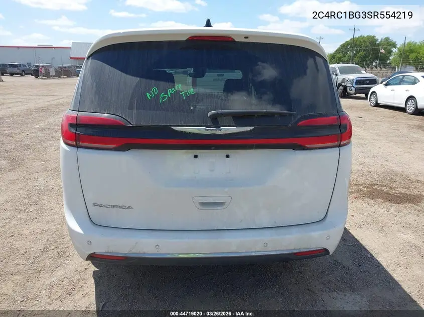 Auction sale of the 2025 Chrysler Pacifica , vin: 2C4RC1BG3SR554219, lot number: 44719020