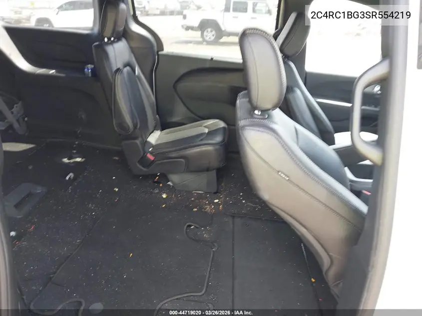 Auction sale of the 2025 Chrysler Pacifica , vin: 2C4RC1BG3SR554219, lot number: 44719020