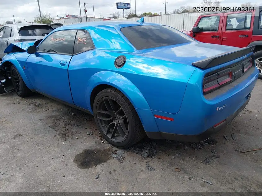 Auction sale of the 2023 Dodge Challenger , vin: 2C3CDZFJ9PH693361, lot number: 44516686