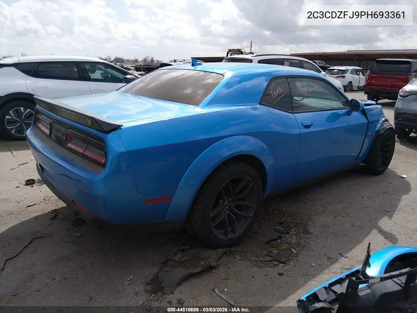 Auction sale of the 2023 Dodge Challenger , vin: 2C3CDZFJ9PH693361, lot number: 44516686