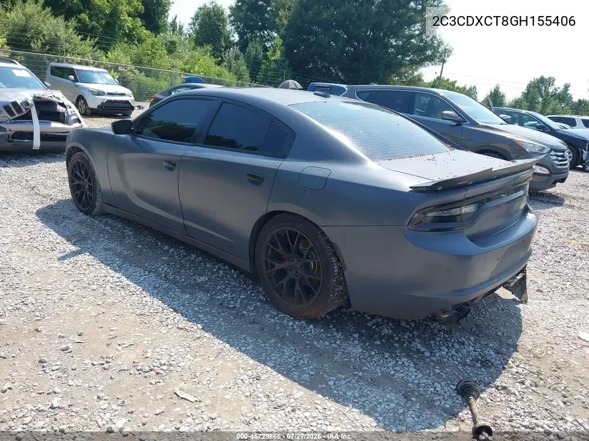 Auction sale of the 2016 Dodge Charger , vin: 2C3CDXCT8GH155406, lot number: 45729866