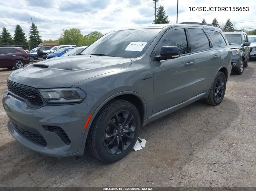 Auction sale of the 2024 Dodge Durango , vin: 1C4SDJCT0RC155653, lot number: 45052718