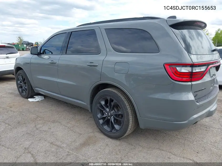 Auction sale of the 2024 Dodge Durango , vin: 1C4SDJCT0RC155653, lot number: 45052718