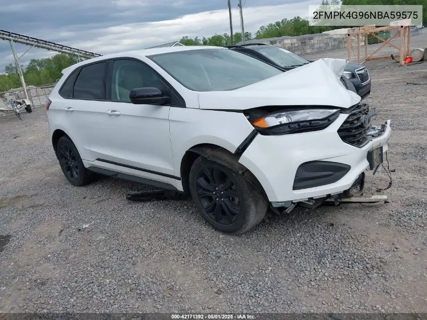 Auction sale of the 2022 Ford Edge , vin: 2FMPK4G96NBA59575, lot number: 42171392