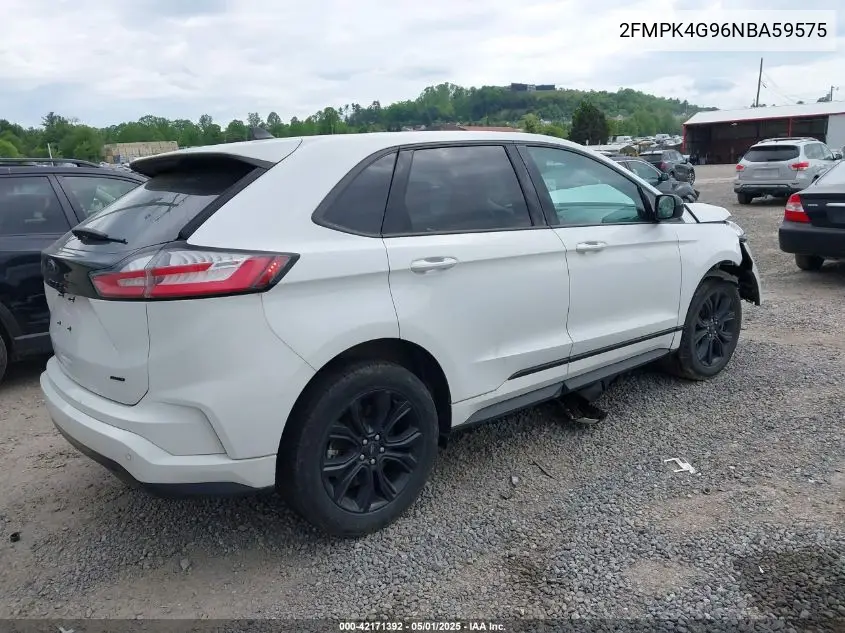 Auction sale of the 2022 Ford Edge , vin: 2FMPK4G96NBA59575, lot number: 42171392