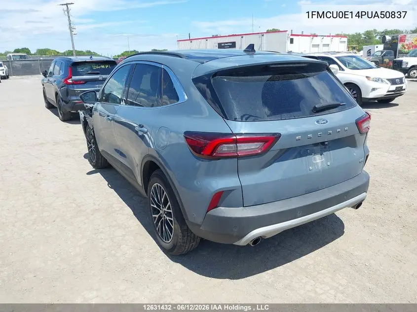 Auction sale of the 2023 Ford Escape , vin: 1FMCU0E14PUA50837, lot number: 12631432