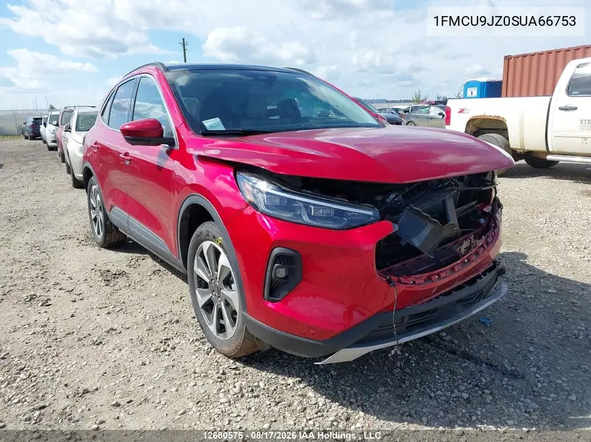 Auction sale of the 2025 Ford Escape , vin: 1FMCU9JZ0SUA66753, lot number: 12680575