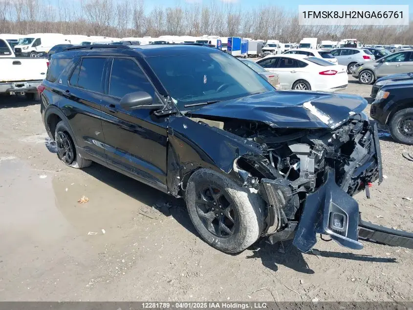 Auction sale of the 2022 Ford Explorer , vin: 1FMSK8JH2NGA66761, lot number: 12281789