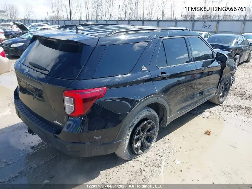 Auction sale of the 2022 Ford Explorer , vin: 1FMSK8JH2NGA66761, lot number: 12281789