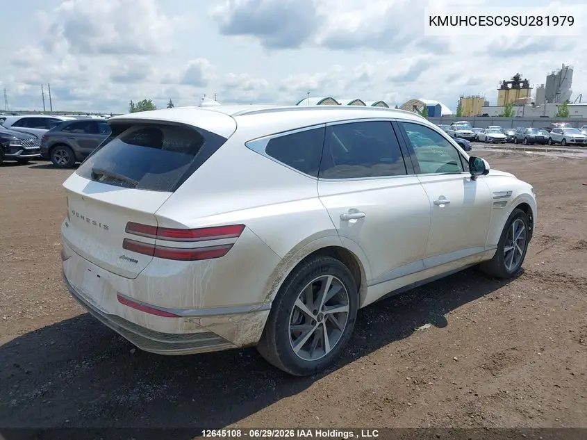 Auction sale of the 2025 Genesis GV80 , vin: KMUHCESC9SU281979, lot number: 12645108
