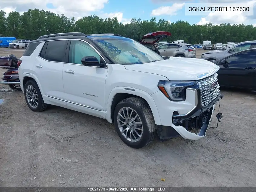 Auction sale of the 2026 GMC Terrain , vin: 3GKALZEG8TL167630, lot number: 12621773