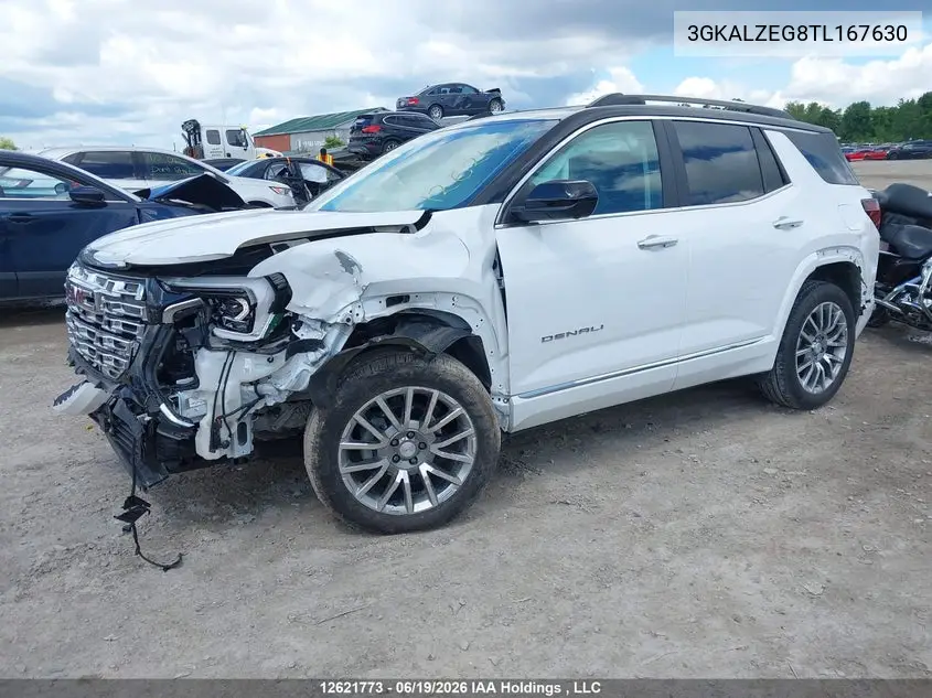 Auction sale of the 2026 GMC Terrain , vin: 3GKALZEG8TL167630, lot number: 12621773