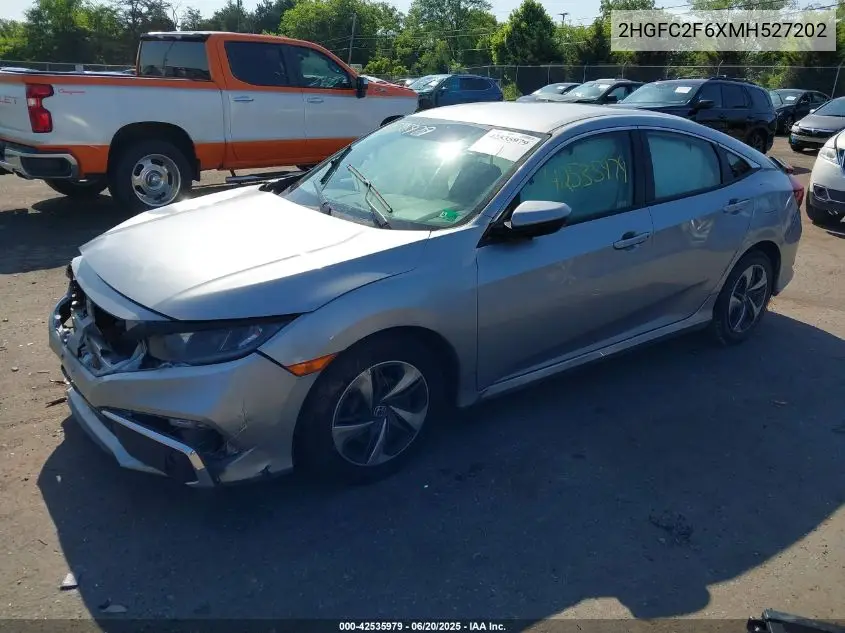 Auction sale of the 2021 Honda Civic , vin: 2HGFC2F6XMH527202, lot number: 42535979