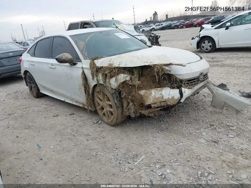 Auction sale of the 2023 Honda Civic , vin: 2HGFE2F56PH561384, lot number: 44665762