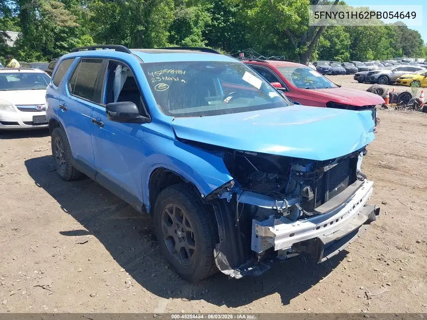 Auction sale of the 2023 Honda Pilot , vin: 5FNYG1H62PB054649, lot number: 45258484