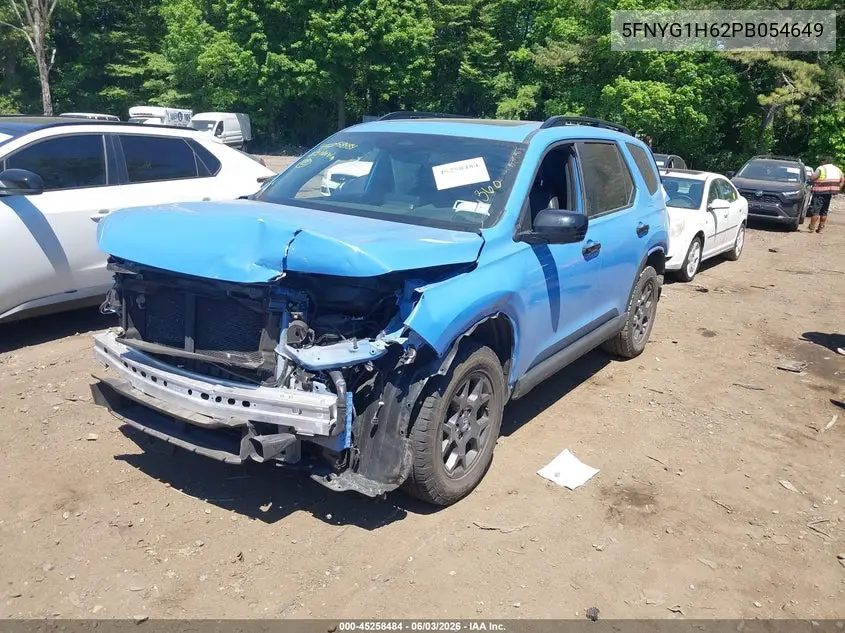 Auction sale of the 2023 Honda Pilot , vin: 5FNYG1H62PB054649, lot number: 45258484