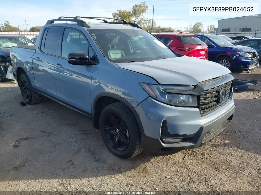Auction sale of the 2023 Honda Ridgeline , vin: 5FPYK3F89PB024652, lot number: 43649816