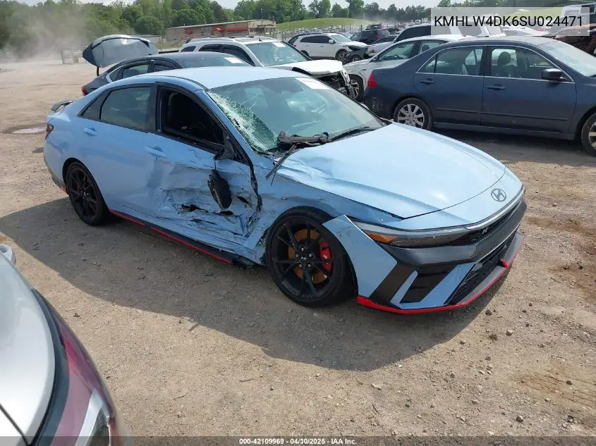 Auction sale of the 2025 Hyundai Elantra N , vin: KMHLW4DK6SU024471, lot number: 42109969