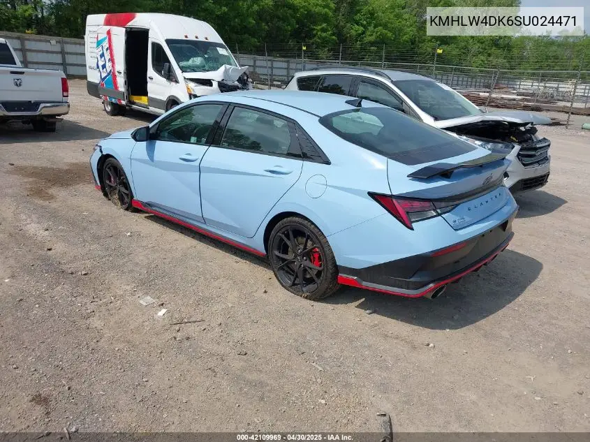 Auction sale of the 2025 Hyundai Elantra N , vin: KMHLW4DK6SU024471, lot number: 42109969