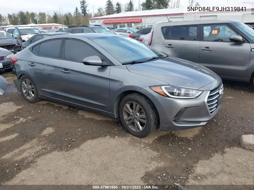 Auction sale of the 2018 Hyundai Elantra , vin: 5NPD84LF9JH319841, lot number: 37961695