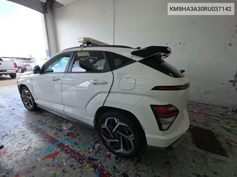 Auction sale of the 2024 Hyundai Kona , vin: KM8HA3A30RU037142, lot number: 43438484