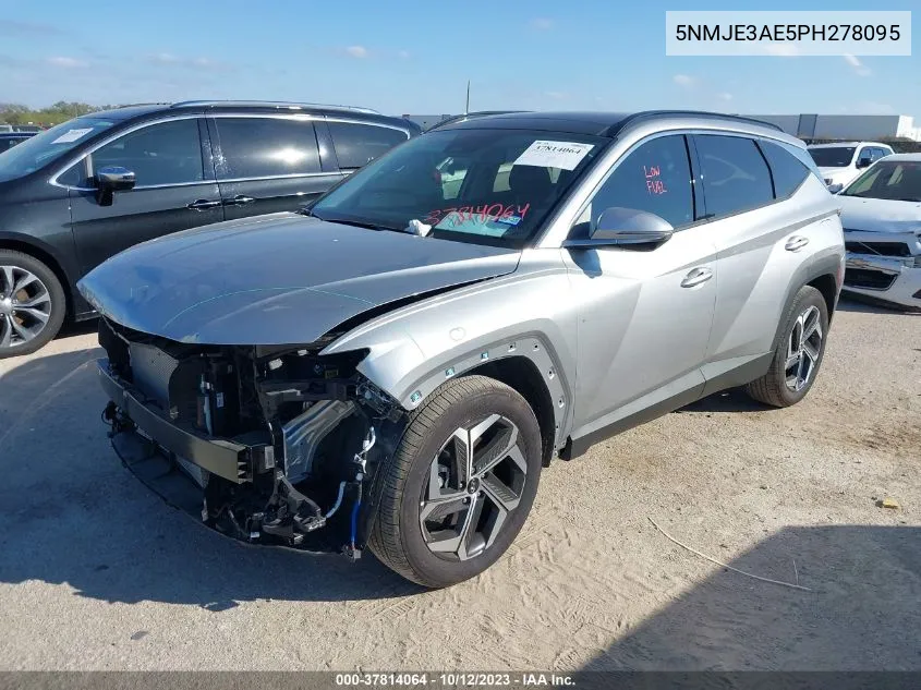 Auction sale of the 2023 Hyundai Tucson , vin: 5NMJE3AE5PH278095, lot number: 37814064