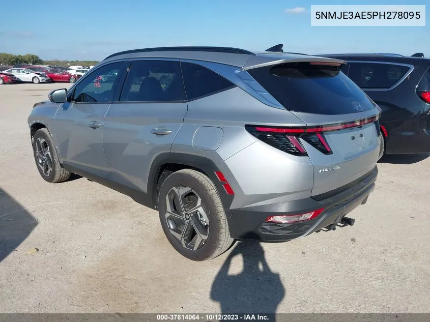 Auction sale of the 2023 Hyundai Tucson , vin: 5NMJE3AE5PH278095, lot number: 37814064