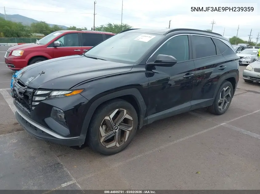 Auction sale of the 2023 Hyundai Tucson , vin: 5NMJF3AE9PH239359, lot number: 44505751