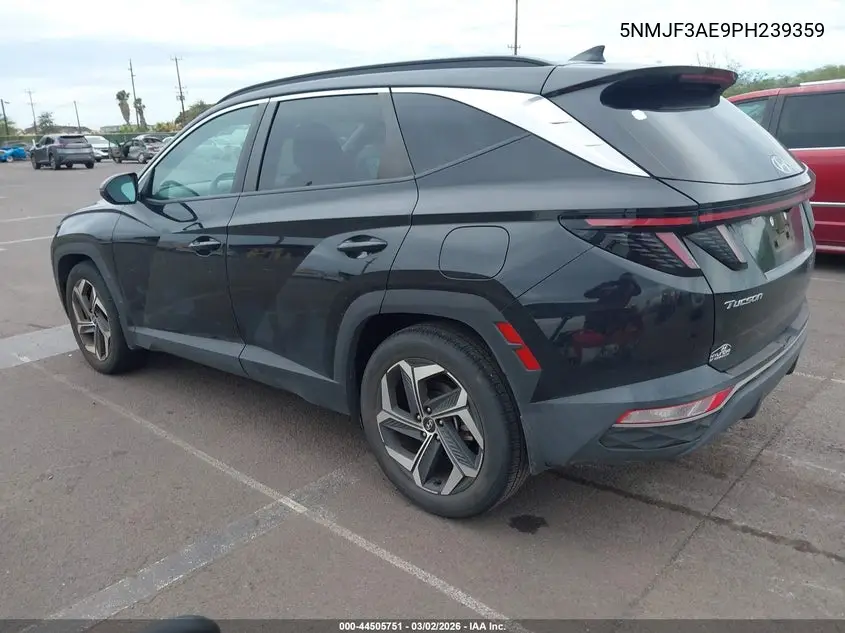 Auction sale of the 2023 Hyundai Tucson , vin: 5NMJF3AE9PH239359, lot number: 44505751