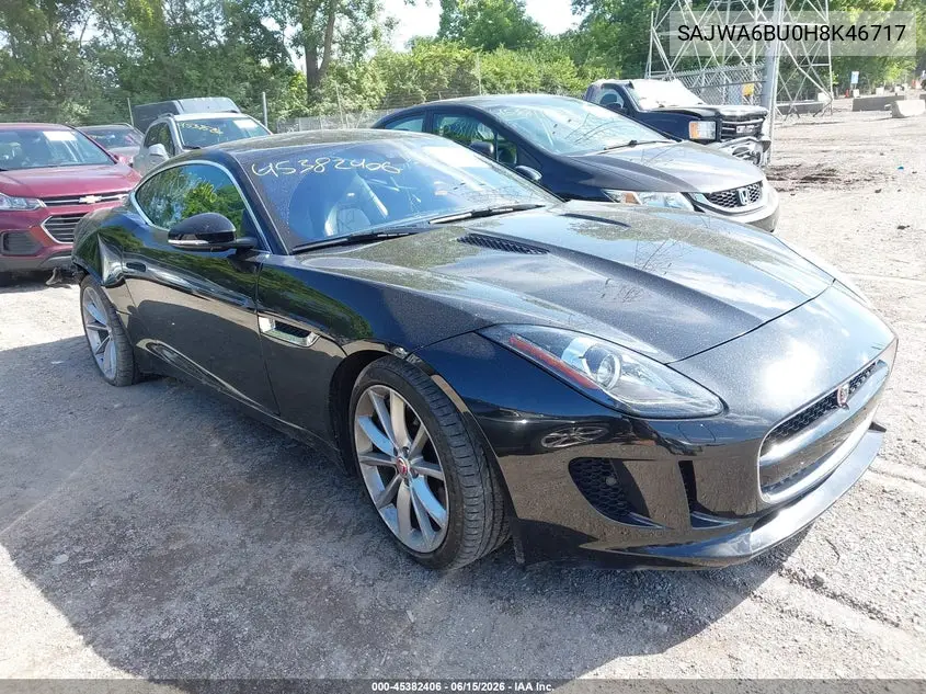 Auction sale of the 2017 Jaguar F Type , vin: SAJWA6BU0H8K46717, lot number: 45382406