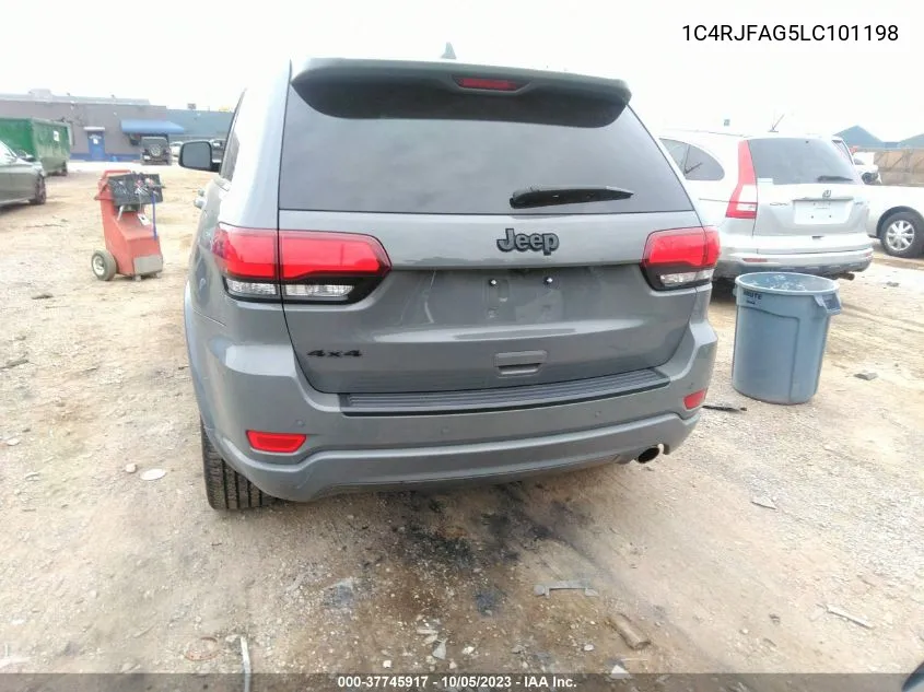 Auction sale of the 2020 Jeep Grand Cherokee , vin: 1C4RJFAG5LC101198, lot number: 37745917