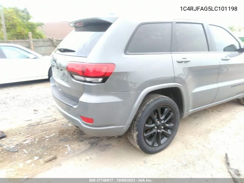 Auction sale of the 2020 Jeep Grand Cherokee , vin: 1C4RJFAG5LC101198, lot number: 37745917