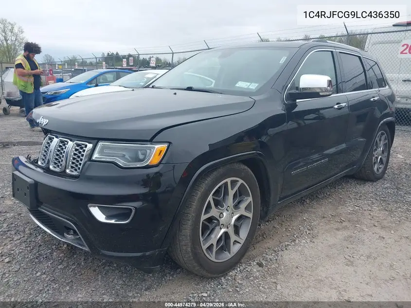 Auction sale of the 2020 Jeep Grand Cherokee , vin: 1C4RJFCG9LC436350, lot number: 44974279