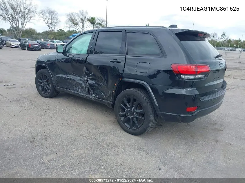 Auction sale of the 2021 Jeep Grand Cherokee , vin: 1C4RJEAG1MC861625, lot number: 38573272