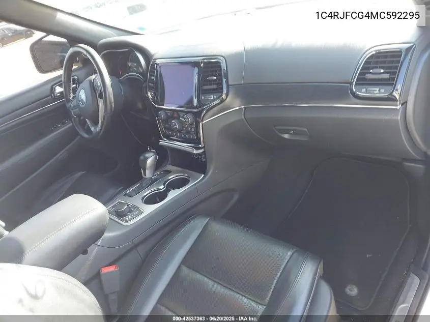 Auction sale of the 2021 Jeep Grand Cherokee , vin: 1C4RJFCG4MC592295, lot number: 42537363