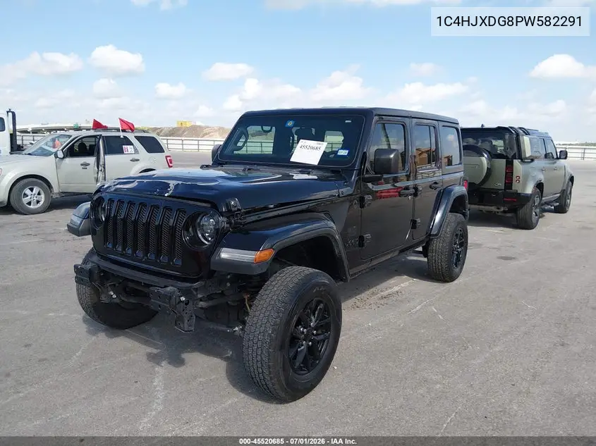 Auction sale of the 2023 Jeep Wrangler , vin: 1C4HJXDG8PW582291, lot number: 45520685