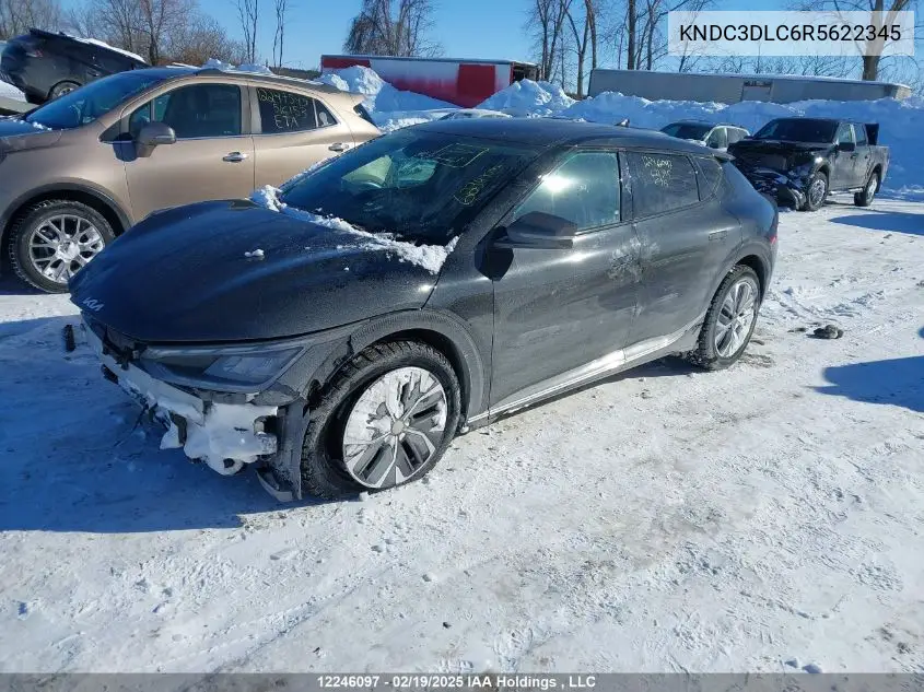 Auction sale of the 2024 Kia EV6 , vin: KNDC3DLC6R5622345, lot number: 12246097