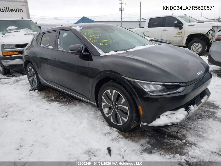 Auction sale of the 2024 Kia EV6 , vin: KNDC34LA7R5620571, lot number: 12500249