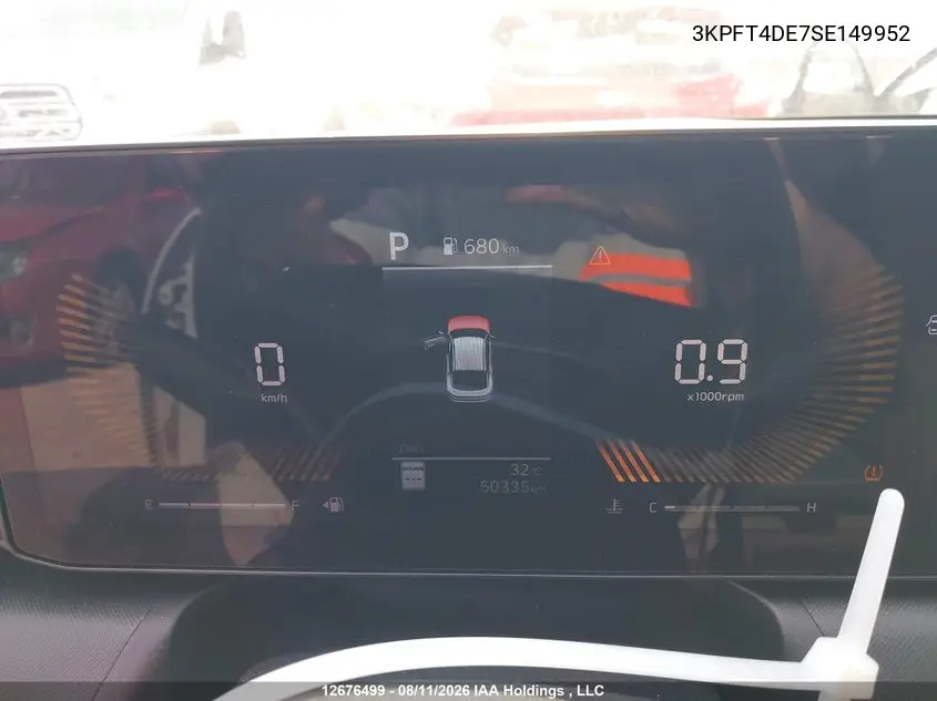 Auction sale of the 2025 Kia K4 , vin: 3KPFT4DE7SE149952, lot number: 12676499