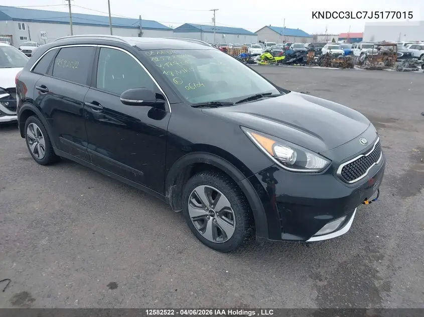 Auction sale of the 2018 Kia Niro , vin: KNDCC3LC7J5177015, lot number: 12582522