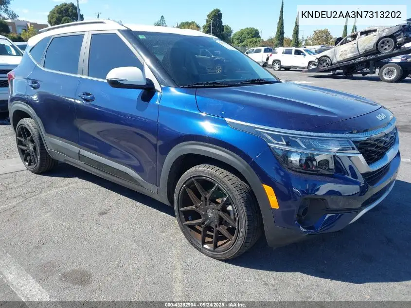 Auction sale of the 2022 Kia Seltos , vin: KNDEU2AA3N7313202, lot number: 43282904