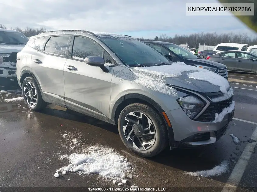 Auction sale of the 2023 Kia Sportage , vin: KNDPVDAH0P7092286, lot number: 12463868