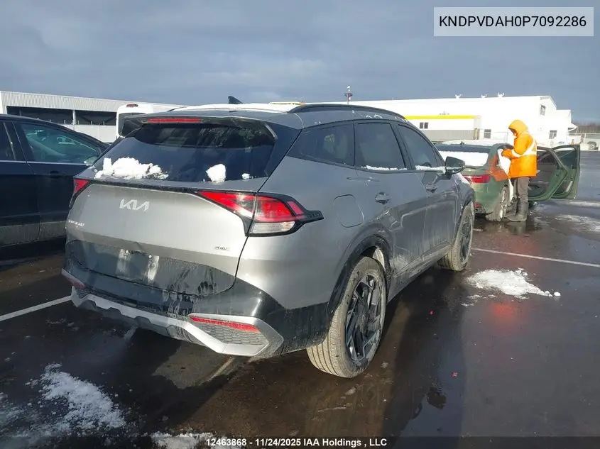 Auction sale of the 2023 Kia Sportage , vin: KNDPVDAH0P7092286, lot number: 12463868