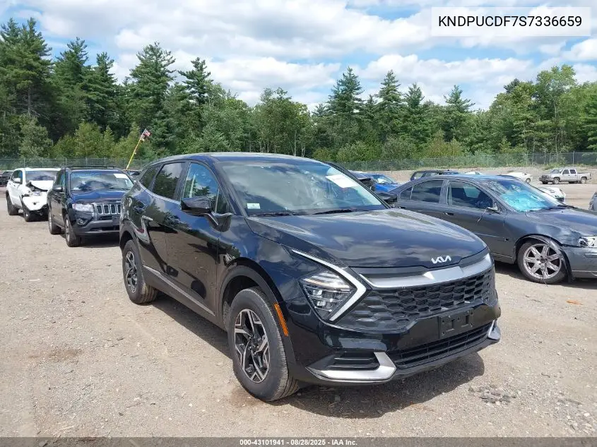 Auction sale of the 2025 Kia Sportage , vin: KNDPUCDF7S7336659, lot number: 43101941