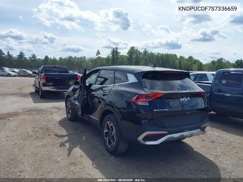 Auction sale of the 2025 Kia Sportage , vin: KNDPUCDF7S7336659, lot number: 43101941